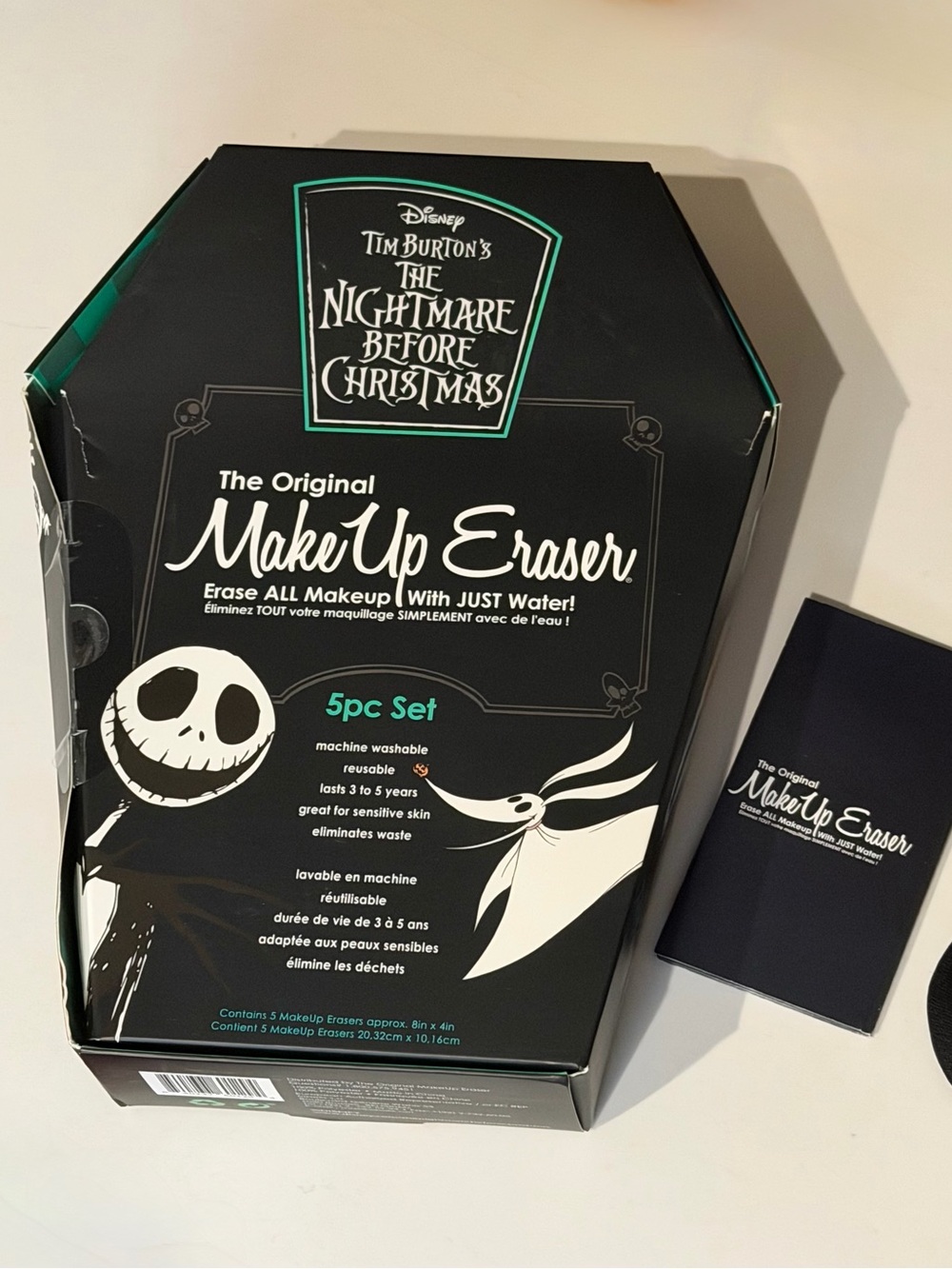 The Original MakeUp Eraser The Nightmare Before Christmas (Black) - 5pc Set